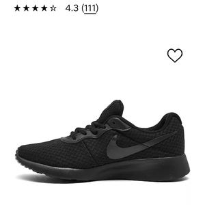 New: WMNS Nike Tanjun | Triple Black | Size 8